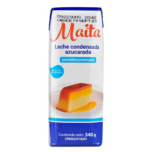 Maura leche condensada