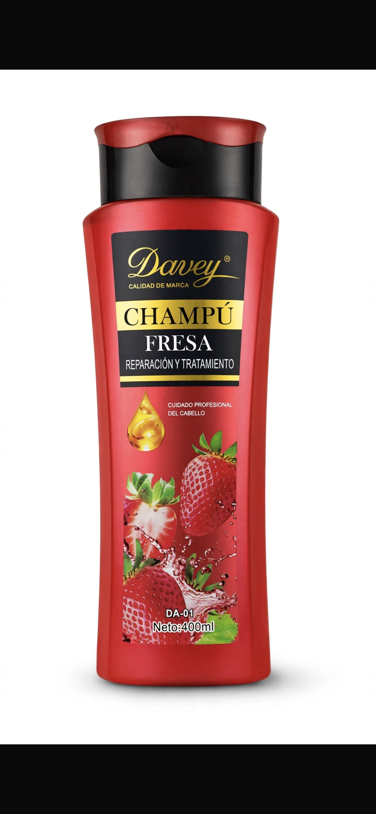 Champú davey fresa