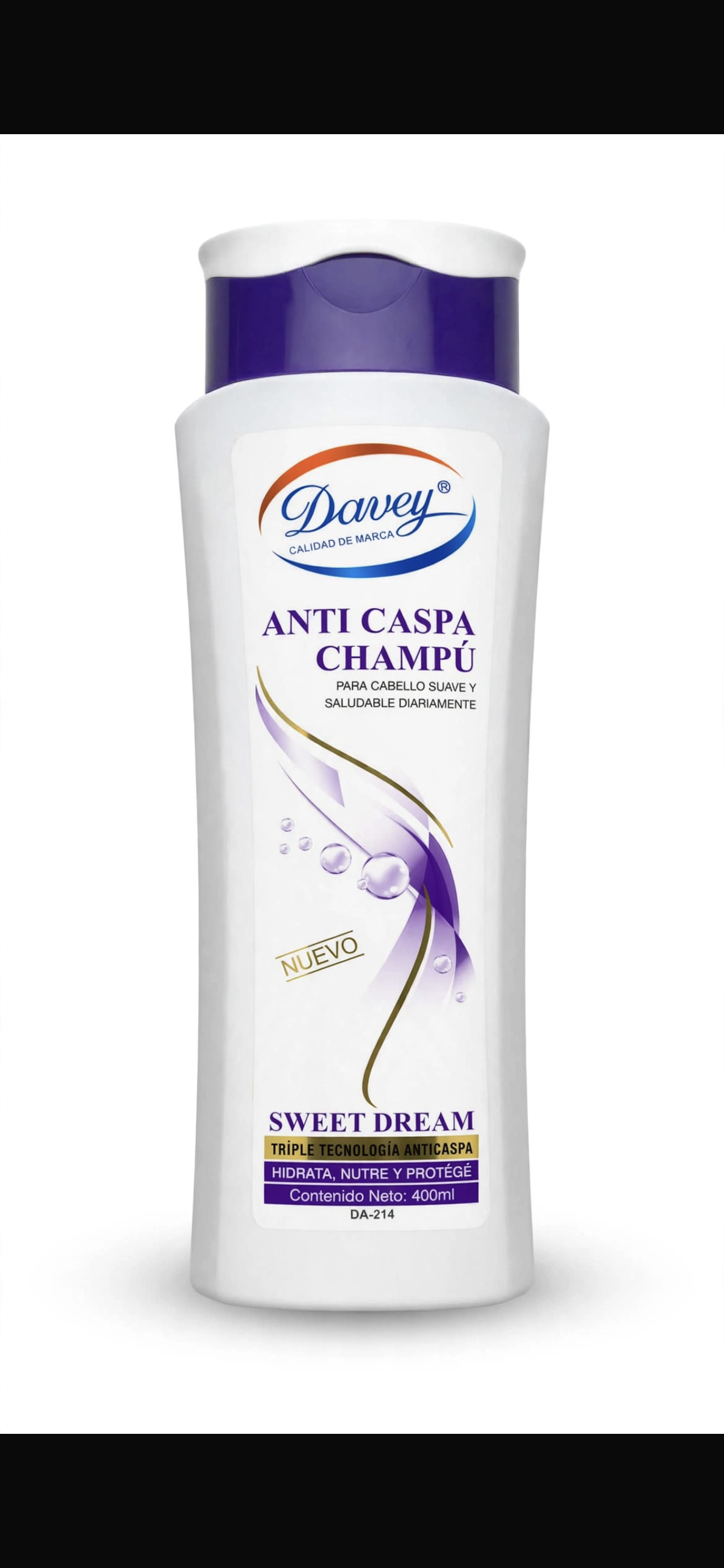 Davey champú anti caspa